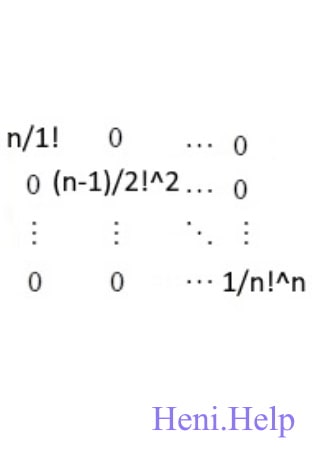 Утворити квадратну матрицю порядку n (№10)
